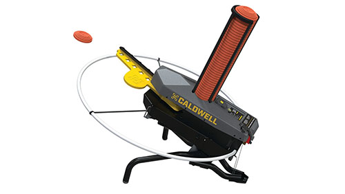 Claymore Clay Target Thrower, Claymore Connect tarjoaa innovatiivisen ja tehokkaan tavan heittää hyllyjä tarkkuusammuntaharjoitteluun, säädettävä etäisyys ja helppo käyttö.